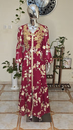 Colorful A-Line Evening Women's Dress | Vibrant Fashion UAE