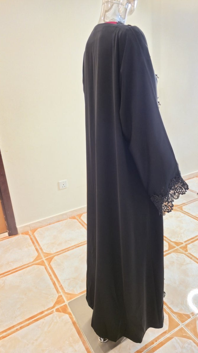 Black Abaya & Sheila Set | Sophisticated Modest Fashion