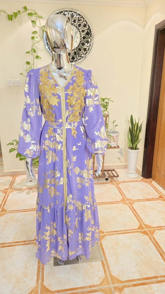 Colorful A-Line Evening Women's Dress | Vibrant Fashion UAE
