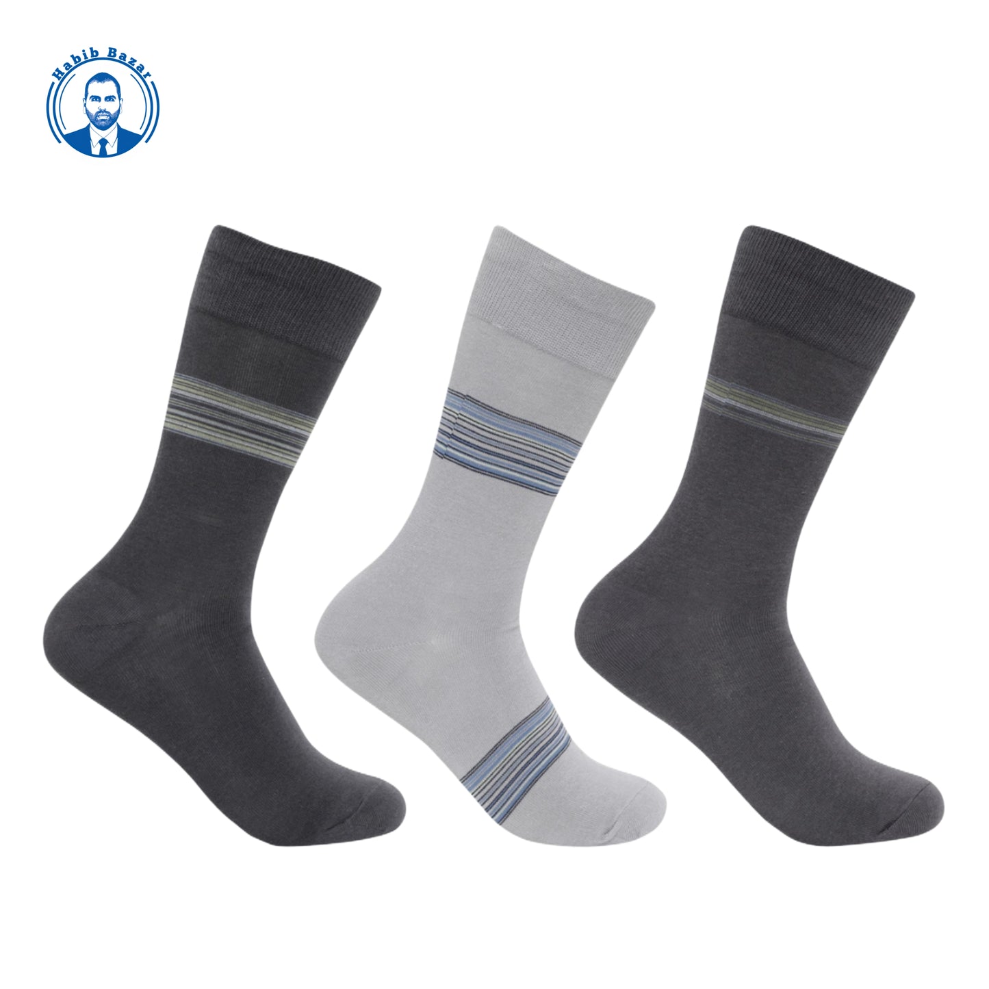 Men's Formal Socks-FMR3212