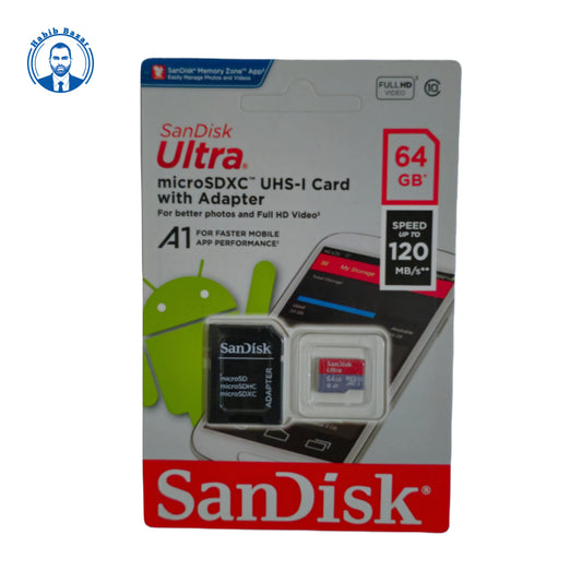Memory Card-SanDisk-Ultra-64 GB