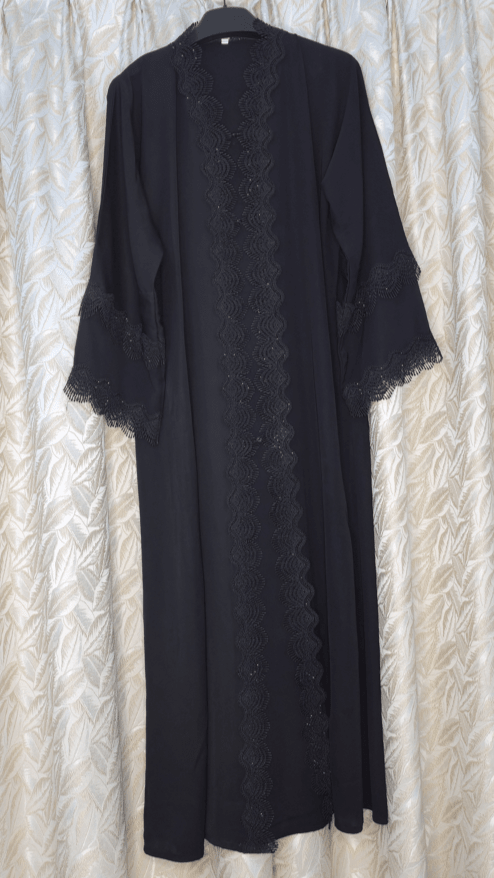 Black Abaya & Sheila Set | Chic Modest Fashion - Habib Bazar