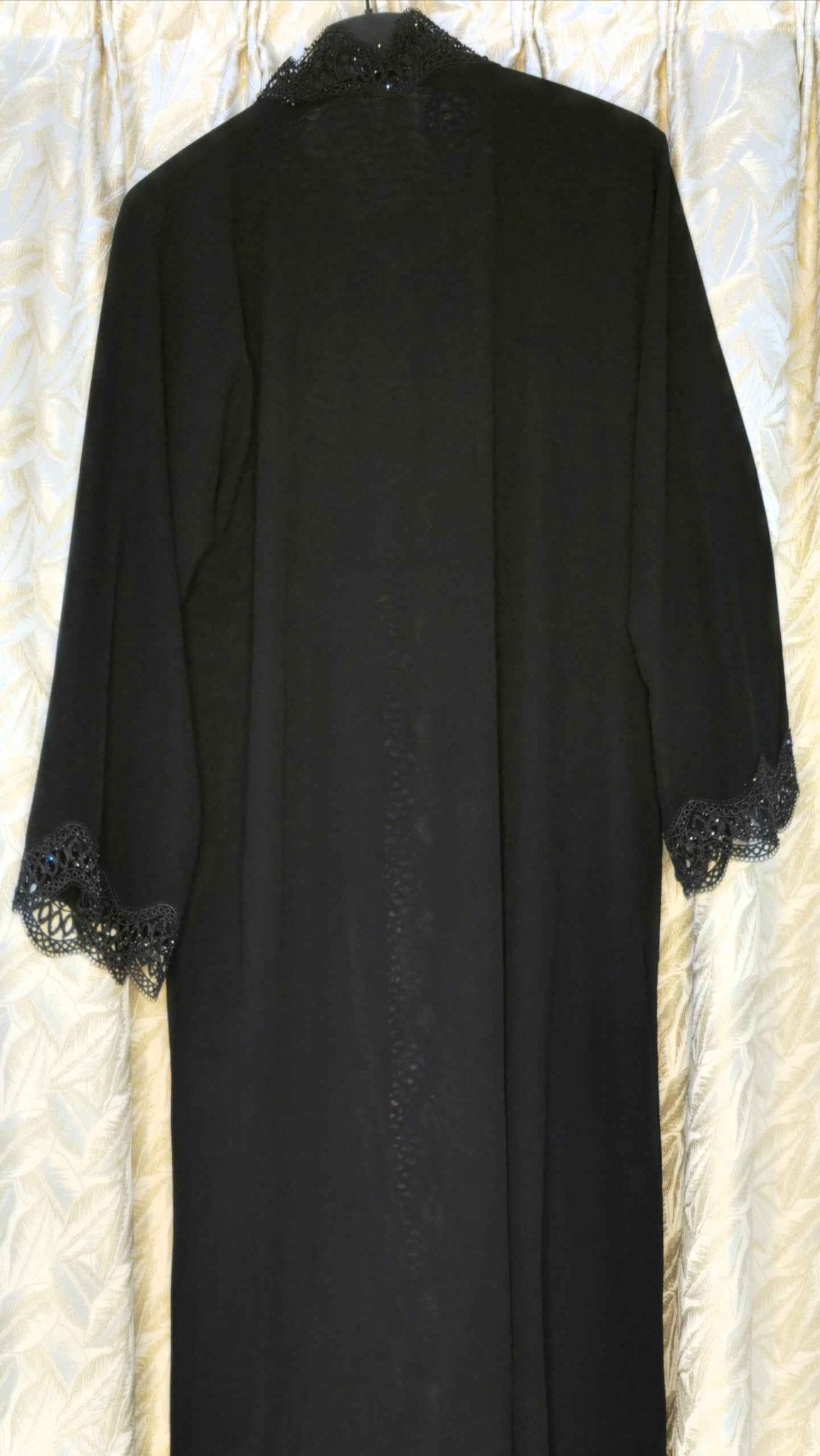 Black Abaya & Sheila Set | Contemporary Modest Fashion - Habib Bazar