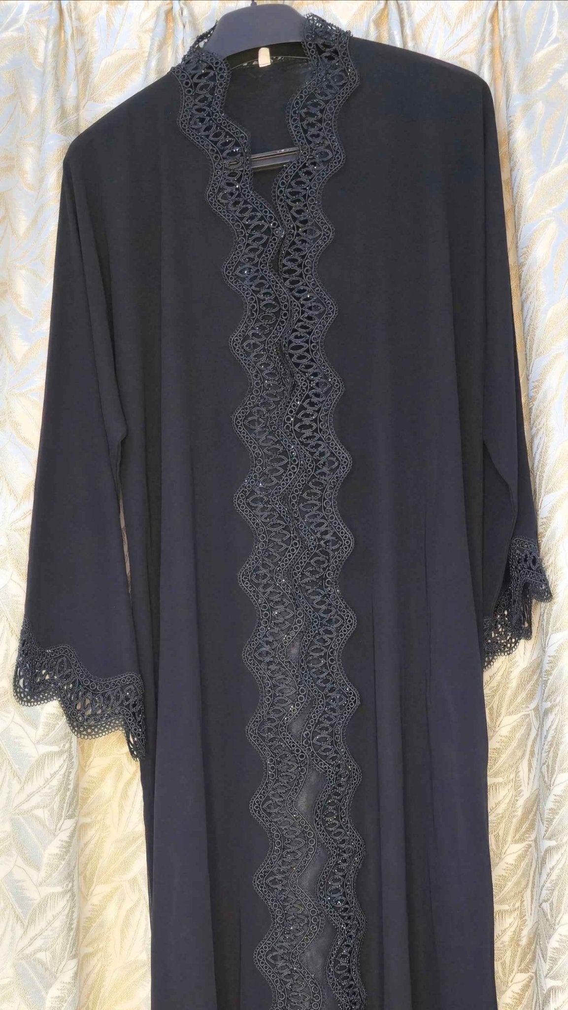 Black Abaya & Sheila Set | Contemporary Modest Fashion - Habib Bazar
