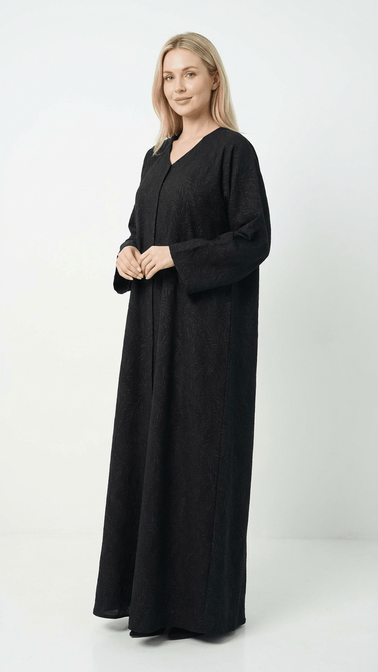 Black Abaya & Sheila Set | Elegant Modest Fashion - Habib Bazar