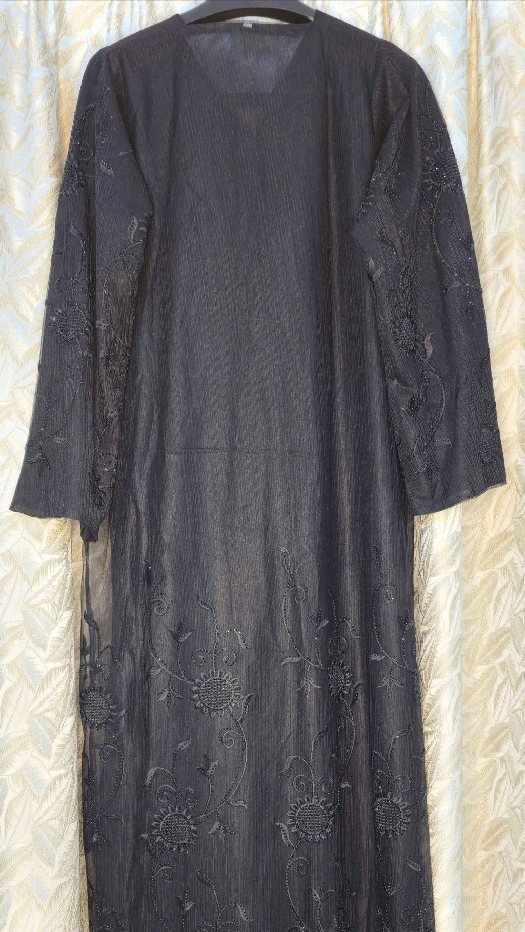 Black Abaya & Sheila Set | Exclusive Designer Modest Wear - Habib Bazar