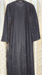 Black Abaya & Sheila Set | Exclusive Designer Modest Wear - Habib Bazar