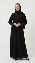 Black Abaya & Sheila Set | Graceful Modest Fashion - Habib Bazar