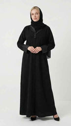 Black Abaya & Sheila Set | Graceful Modest Fashion - Habib Bazar