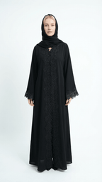 Black Abaya & Sheila Set | Sophisticated Modest Fashion - Habib Bazar
