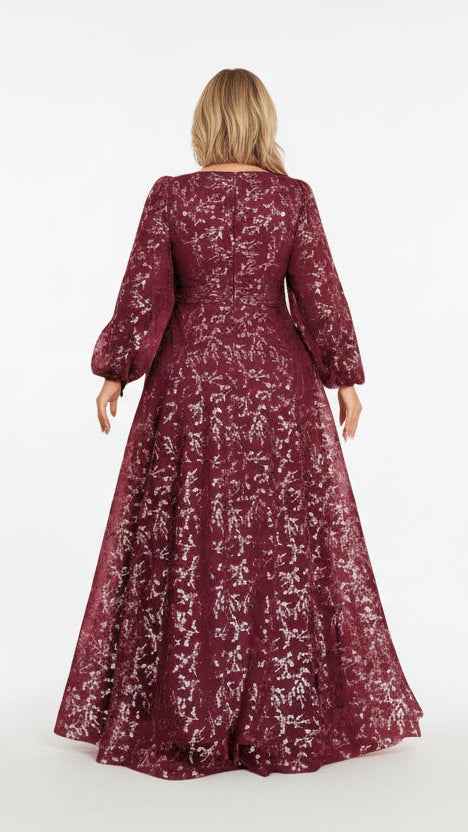 Bold Red & Blue Feminine Women's Dress | Vibrant Style UAE - Habib Bazar