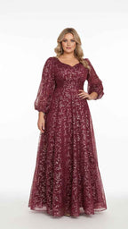 Bold Red & Blue Feminine Women's Dress | Vibrant Style UAE - Habib Bazar