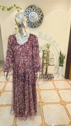 Bold Red & Blue Feminine Women's Dress | Vibrant Style UAE - Habib Bazar