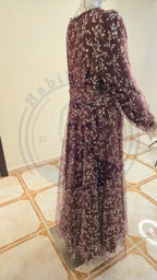 Bold Red & Blue Feminine Women's Dress | Vibrant Style UAE - Habib Bazar