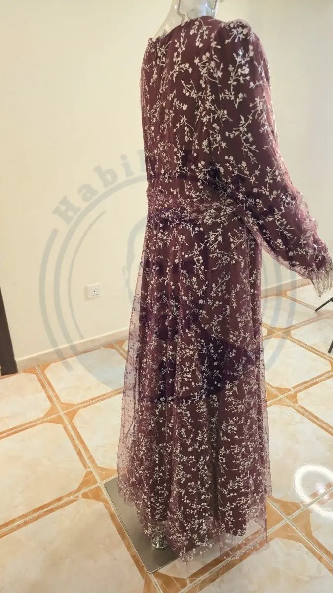 Bold Red & Blue Feminine Women's Dress | Vibrant Style UAE - Habib Bazar