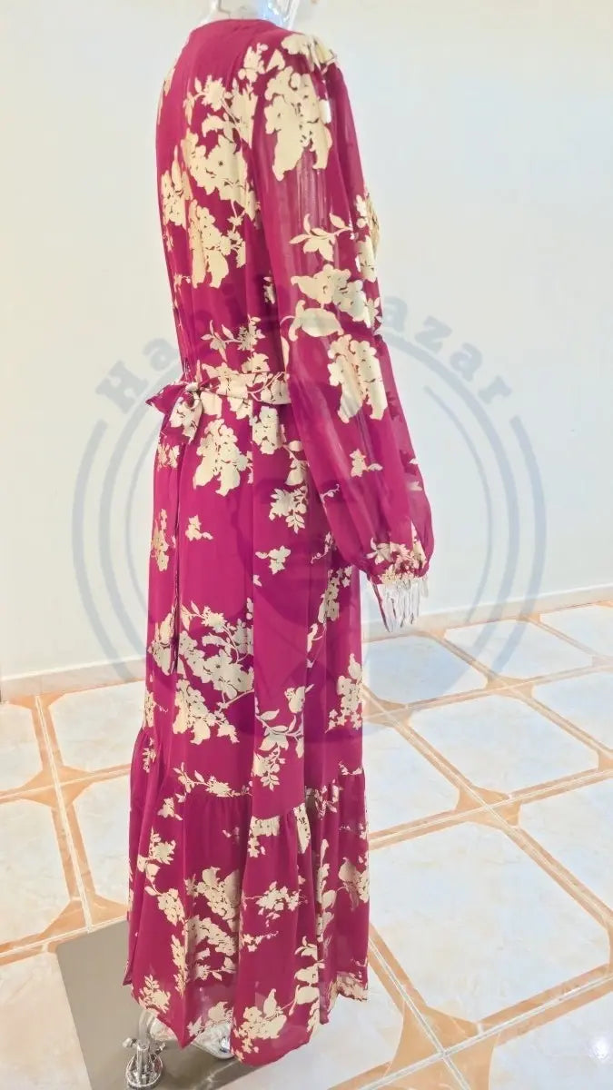 Colorful A-Line Evening Women's Dress | Vibrant Fashion UAE - Habib Bazar