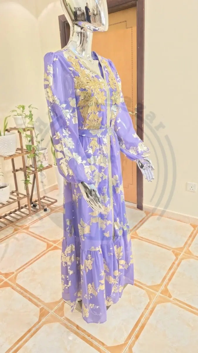 Colorful A-Line Evening Women's Dress | Vibrant Fashion UAE - Habib Bazar