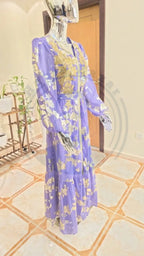 Colorful A-Line Evening Women's Dress | Vibrant Fashion UAE - Habib Bazar