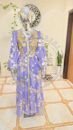 Colorful A-Line Evening Women's Dress | Vibrant Fashion UAE - Habib Bazar