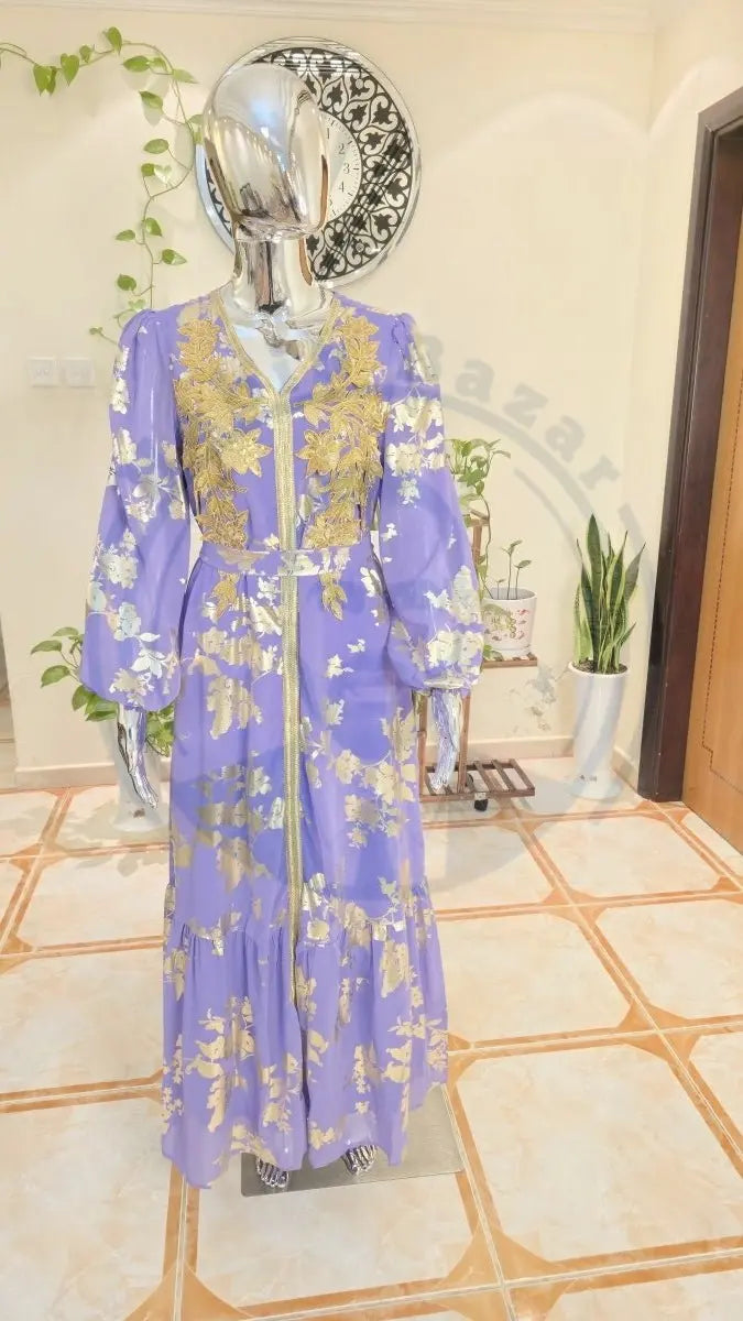 Colorful A-Line Evening Women's Dress | Vibrant Fashion UAE - Habib Bazar