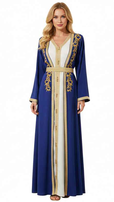 Flattering Multi - Color Special Occasion Dress | Women's Fashion UAE - Habib Bazar