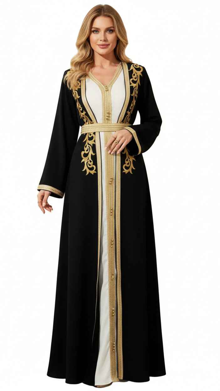 Flattering Multi - Color Special Occasion Dress | Women's Fashion UAE - Habib Bazar