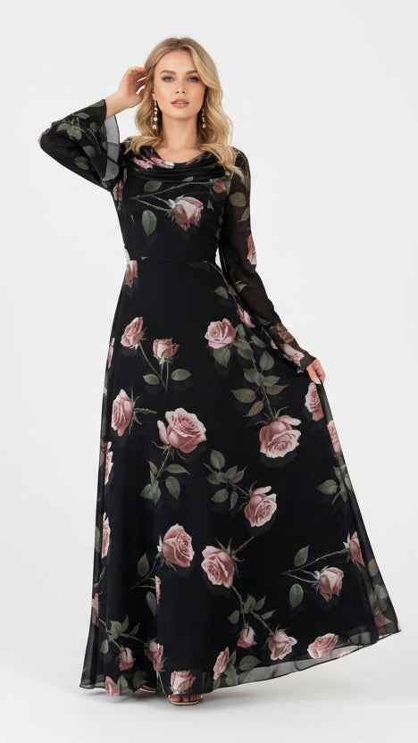 Fully Lined Party & Wedding Women's Dress | UAE - Habib Bazar