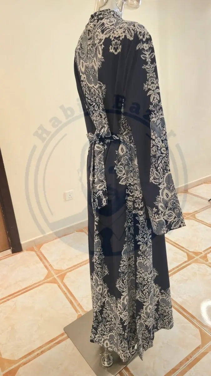 Lace & Embroidery Hourglass Women's Dress | UAE Fashion - Habib Bazar