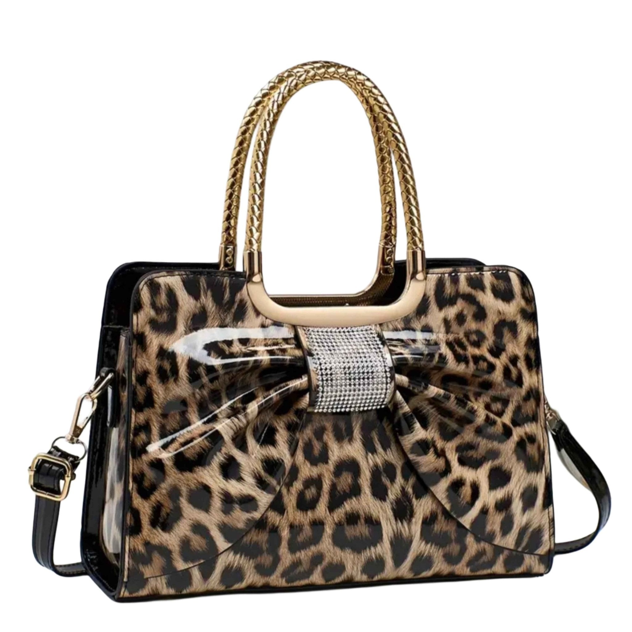 Leopard Print Handbag | Lightweight Everyday Women's Bag - Habib Bazar