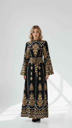 Premium Day - to - Night Women's Dress | Flattering Neckline UAE - Habib Bazar