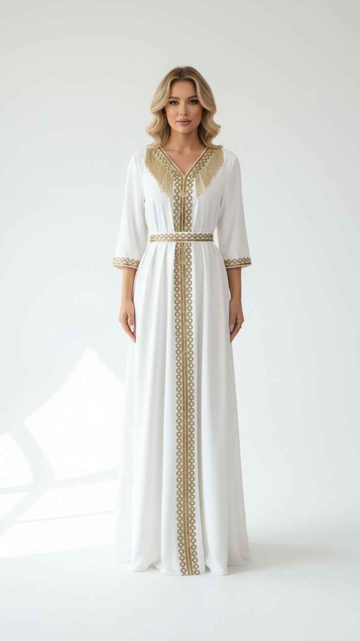 Soft - Touch Tailored Women's Dress | Versatile Day to Night UAE - Habib Bazar