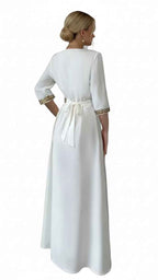 Soft - Touch Tailored Women's Dress | Versatile Day to Night UAE - Habib Bazar