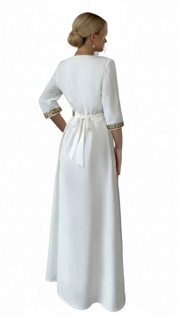 Soft - Touch Tailored Women's Dress | Versatile Day to Night UAE - Habib Bazar